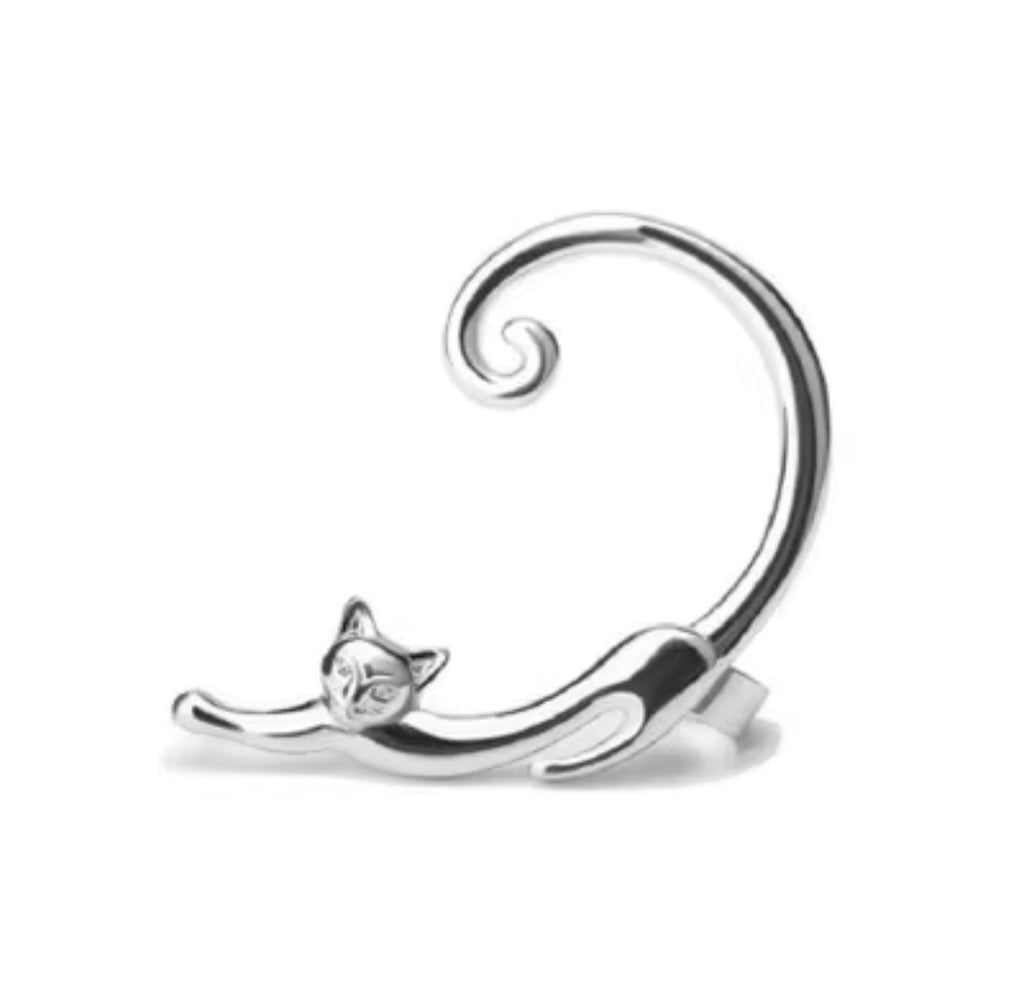 Katt-örhänge " ear wrap"