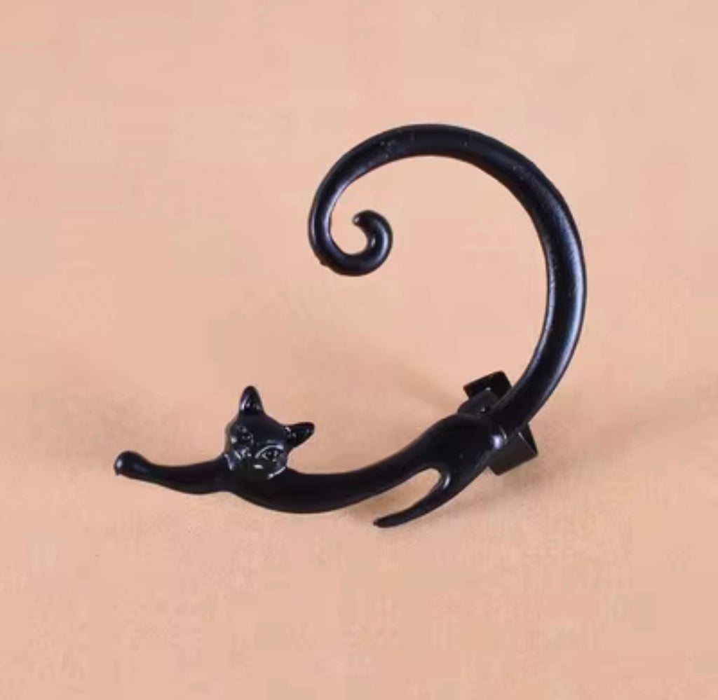 Katt-örhänge " ear wrap"