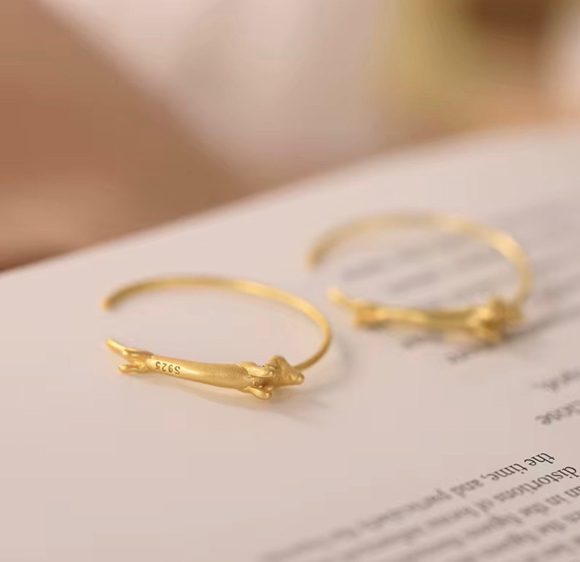 Tax-örhänge i Sterling silver