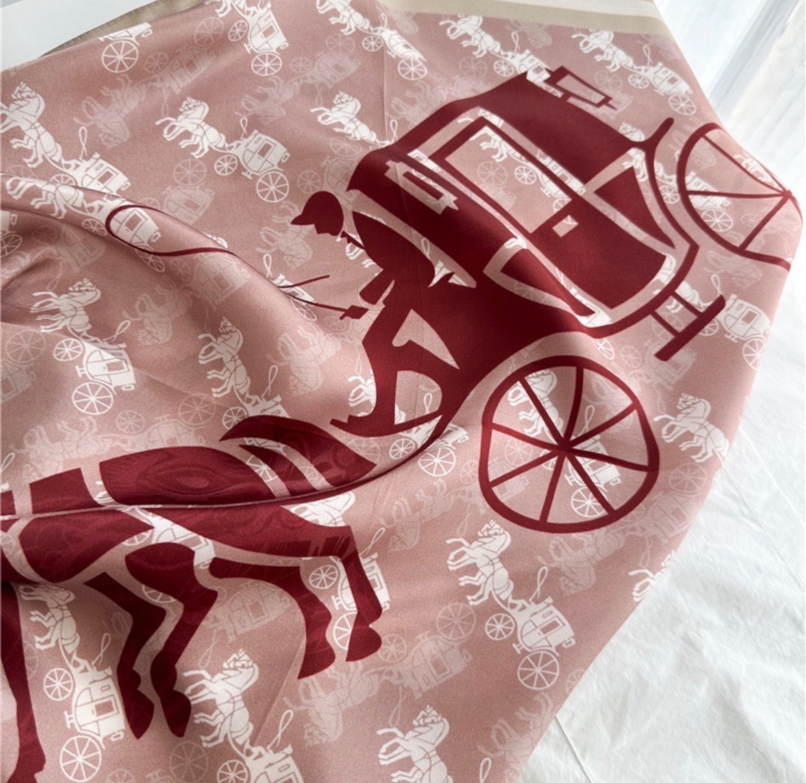 Scarves-Häst och vagn