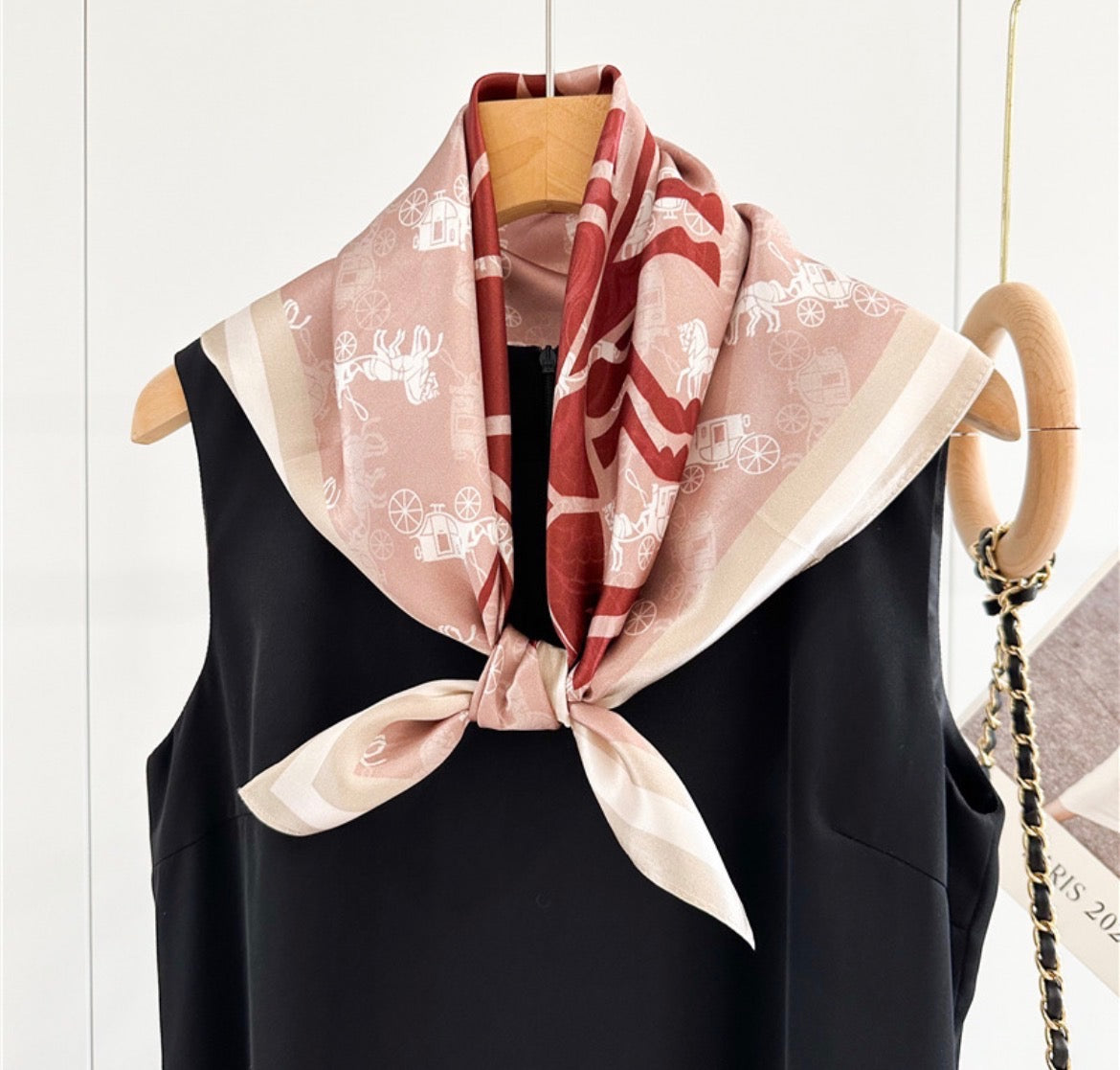 Scarves-Häst och vagn
