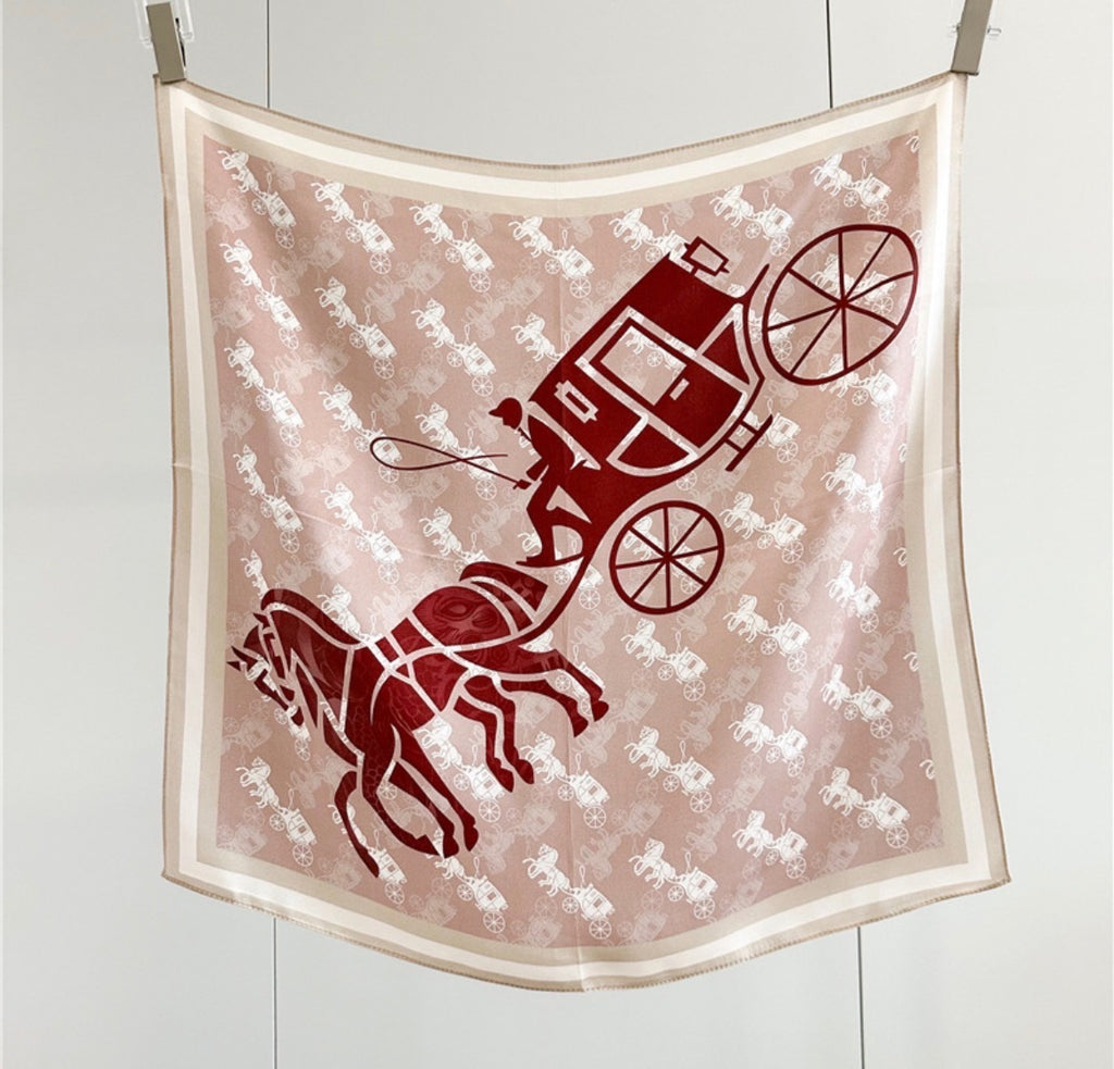 Scarves-Häst och vagn
