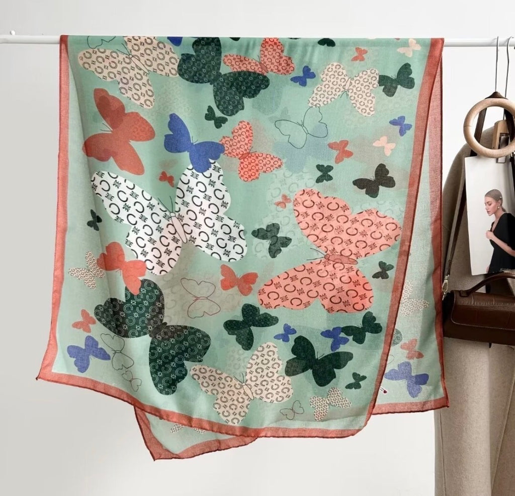Scarves-Fjärilar, finns i 2 färger