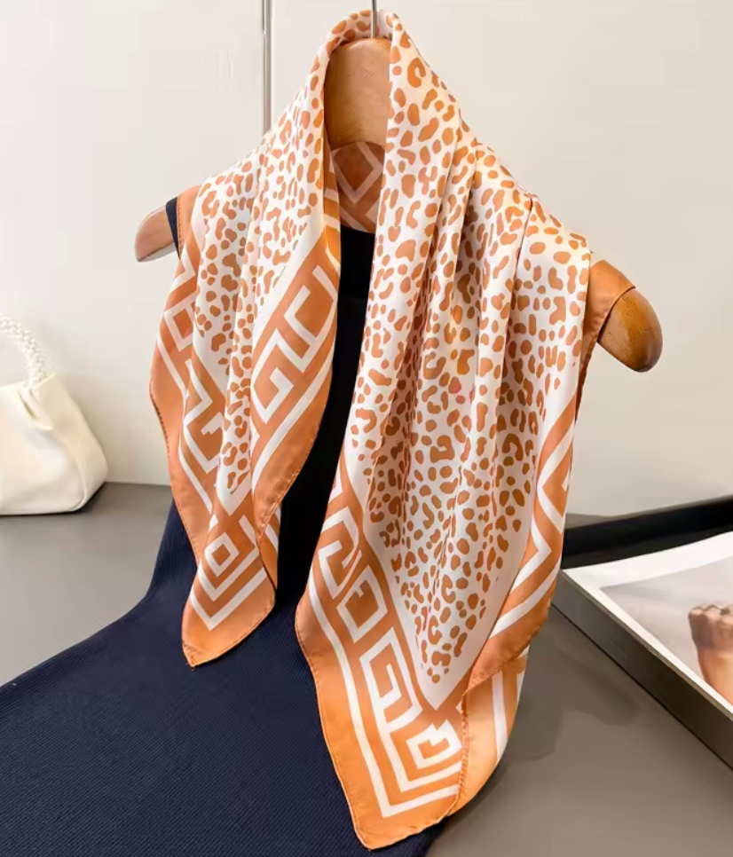 Scarves- leopardmönster