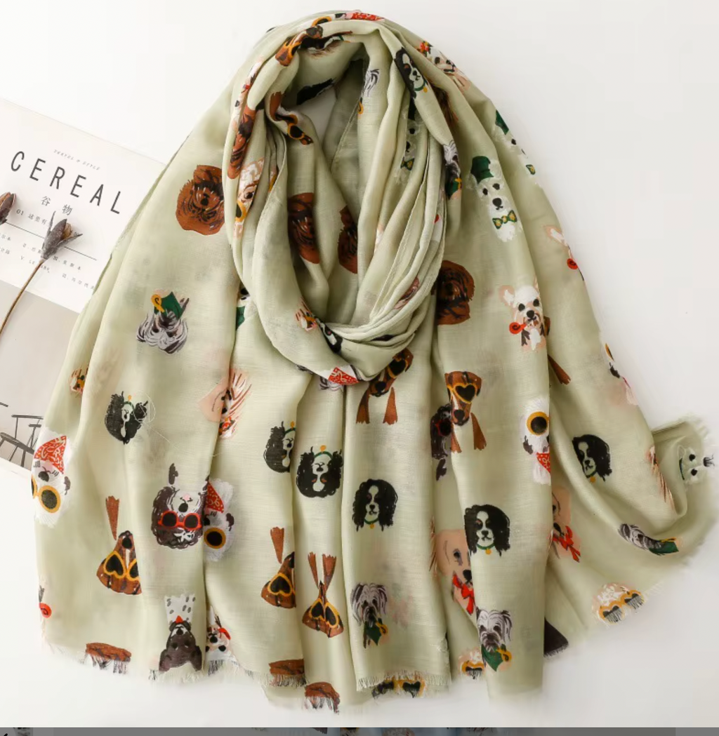 Scarves- hundansikten