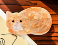 Hårspänne-katt /ginger