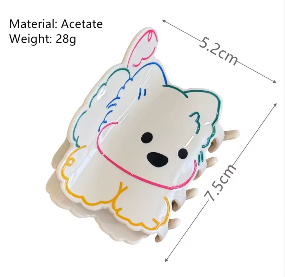 Hårklämma-skotte, finns i två varianter