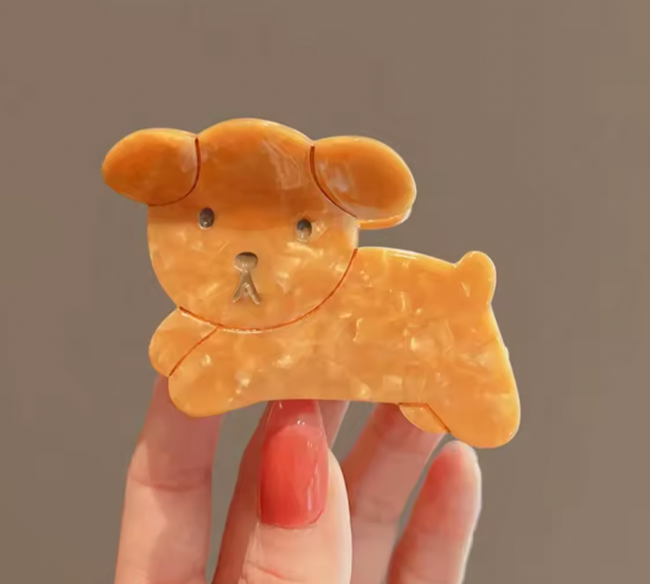 Hårklämma- Finns som kanin och som hund