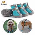 Hundboots, set på 4st -finns i tre olika färger och i 5 olika storlekar