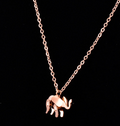 Halsband- Lyckoelefant, finns i silver och i guld