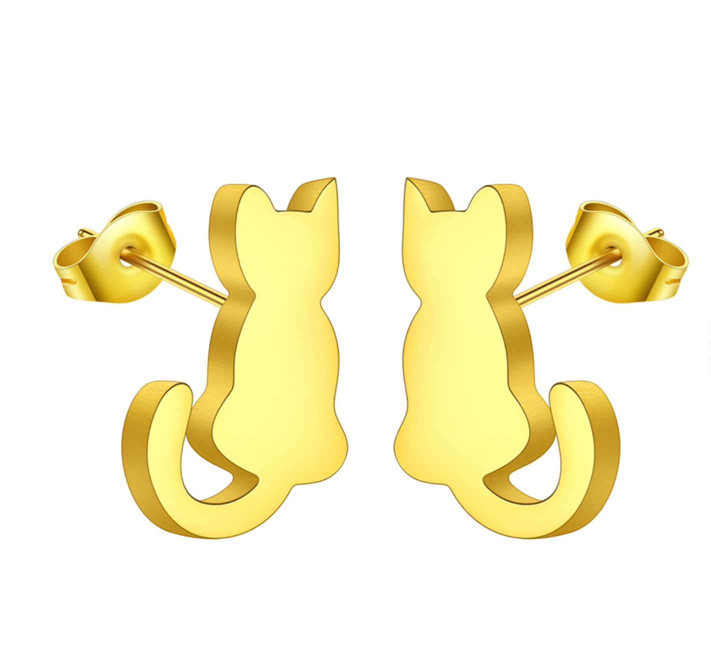 Örhänge- Sittande katt, finns i tre färger