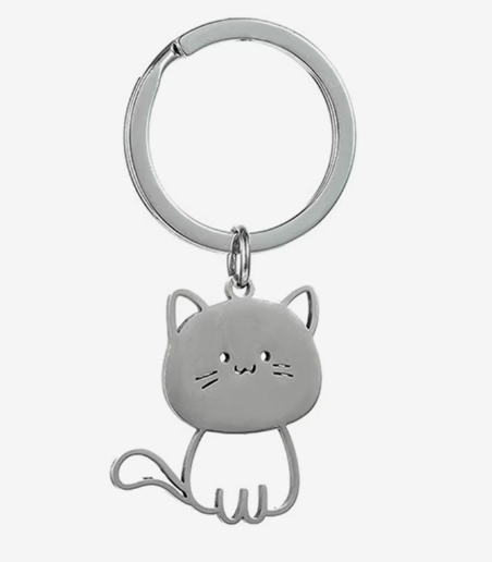 Nyckelring-Söt katt