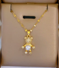 Halsband-Blingnalle "Hard to digest"