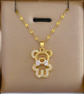 Halsband-Blingnalle "Hollow inside"