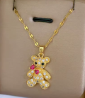 Halsband-Blingnalle"Tied up nicely"