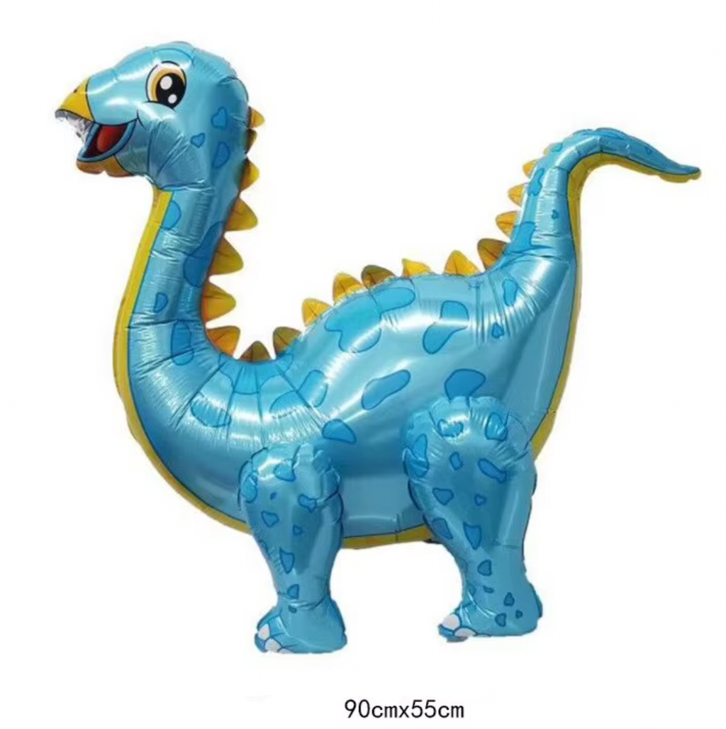 Heliumballong -Stegosaurus, finns i 3 färger