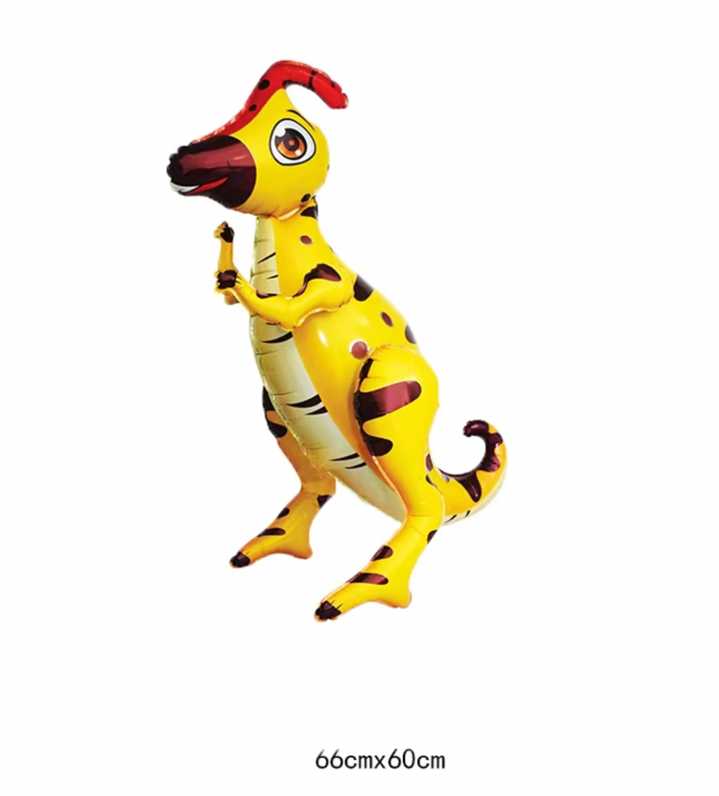 Heliumballong -Parasaurolophus, finns i 2 färger