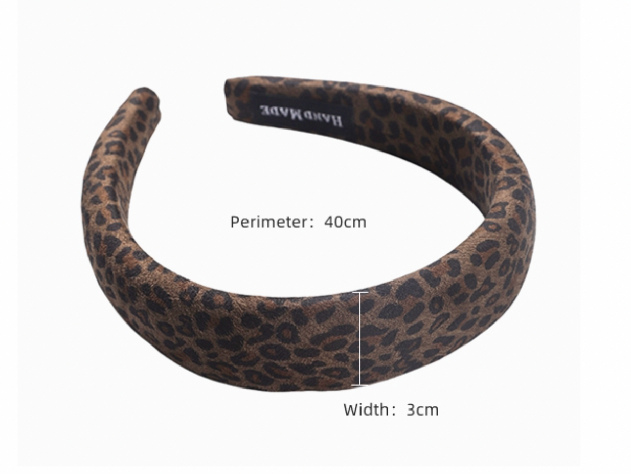 Handgjort diadem-Leopard, finns i 3 nyanser