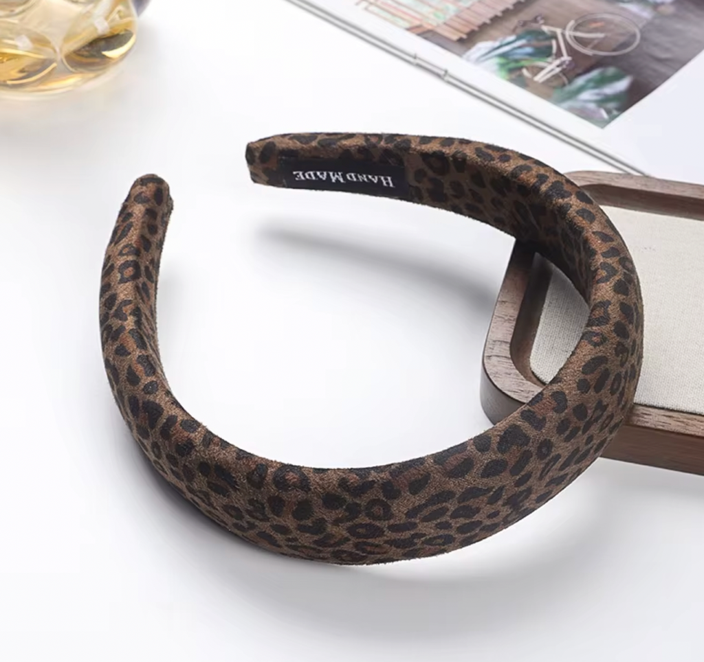 Handgjort diadem-Leopard, finns i 3 nyanser