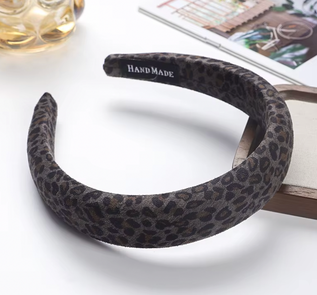Handgjort diadem-Leopard, finns i 3 nyanser