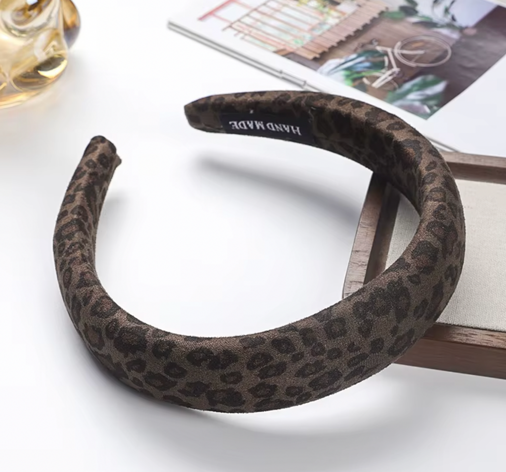 Handgjort diadem-Leopard, finns i 3 nyanser