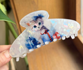 Hårklämma-Kattmotiv, finns i 5 olika varianter