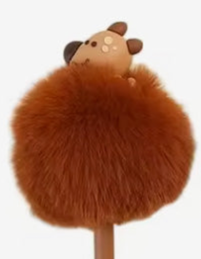 Fluffig gelpenna - hund