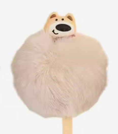 Fluffig gelpenna - hund