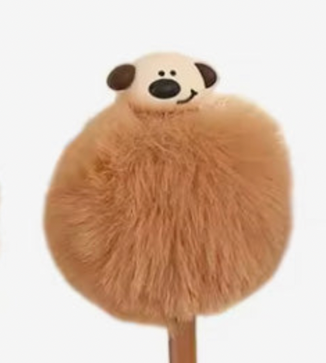 Fluffig gelpenna - hund