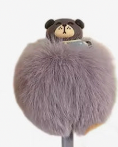 Fluffig gelpenna - hund