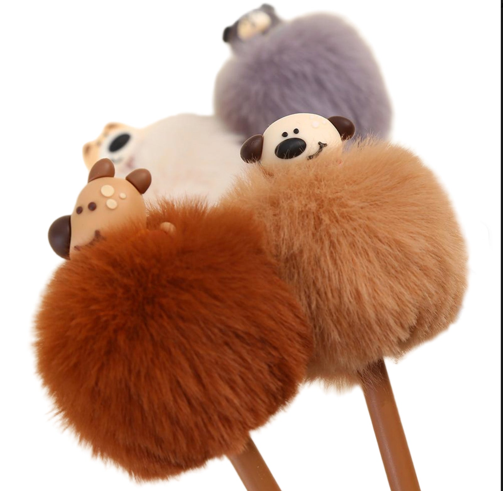Fluffig gelpenna - hund