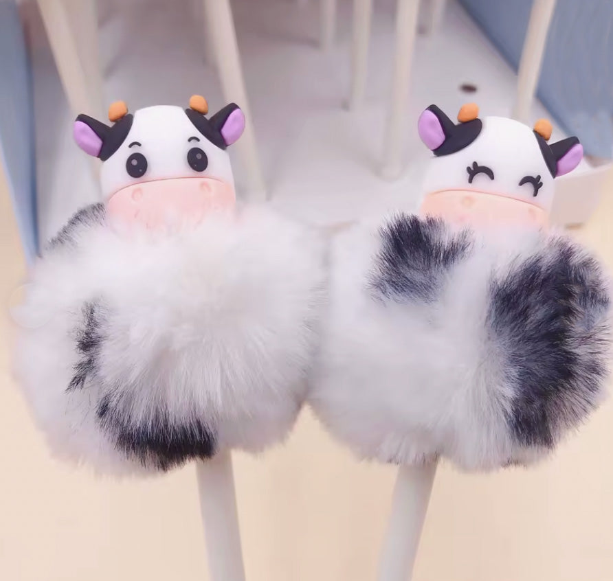 Fluffig gelpenna - ko, finns i 2 varianter